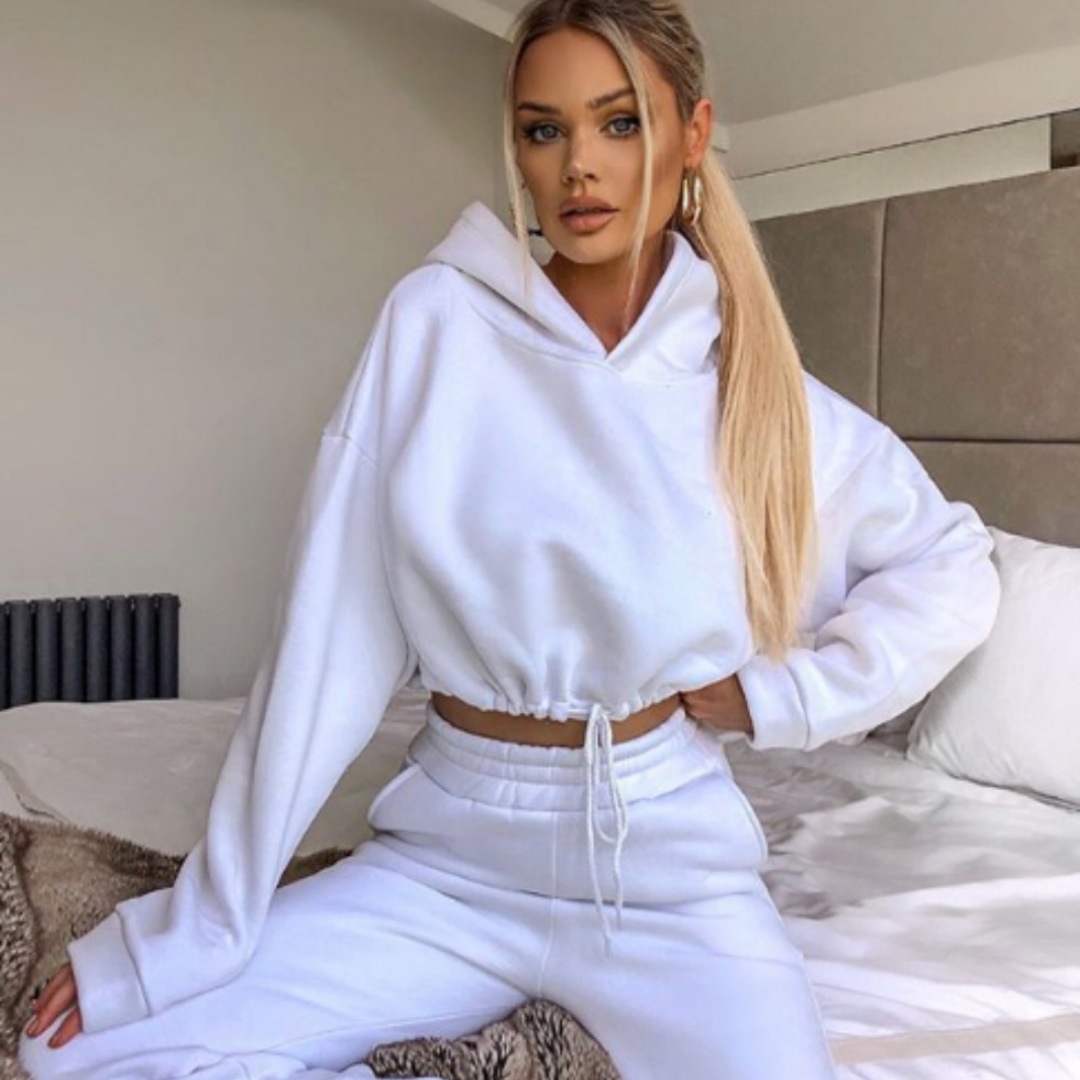 Chic Hooded Lounge Set