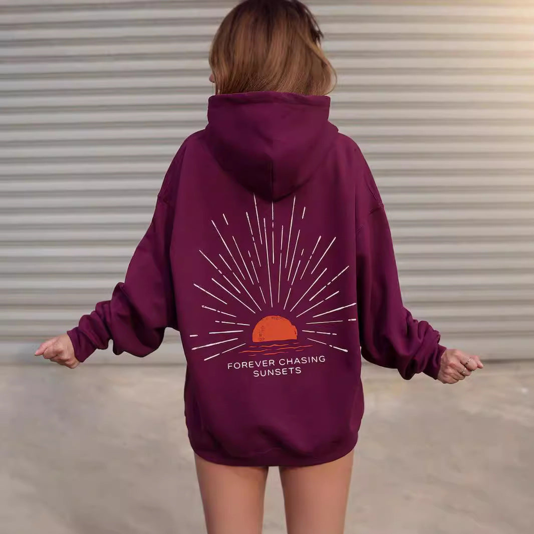 Forever Chasing Sunsets Sweater