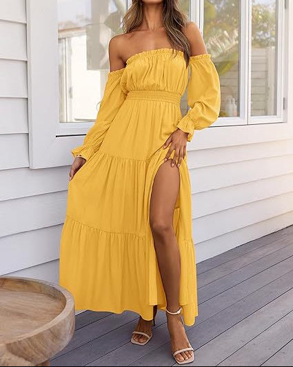 Aurelia Layered Maxi Skirt
