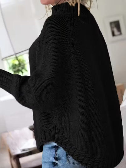 Cozy Oversized Cable Knit Sweater