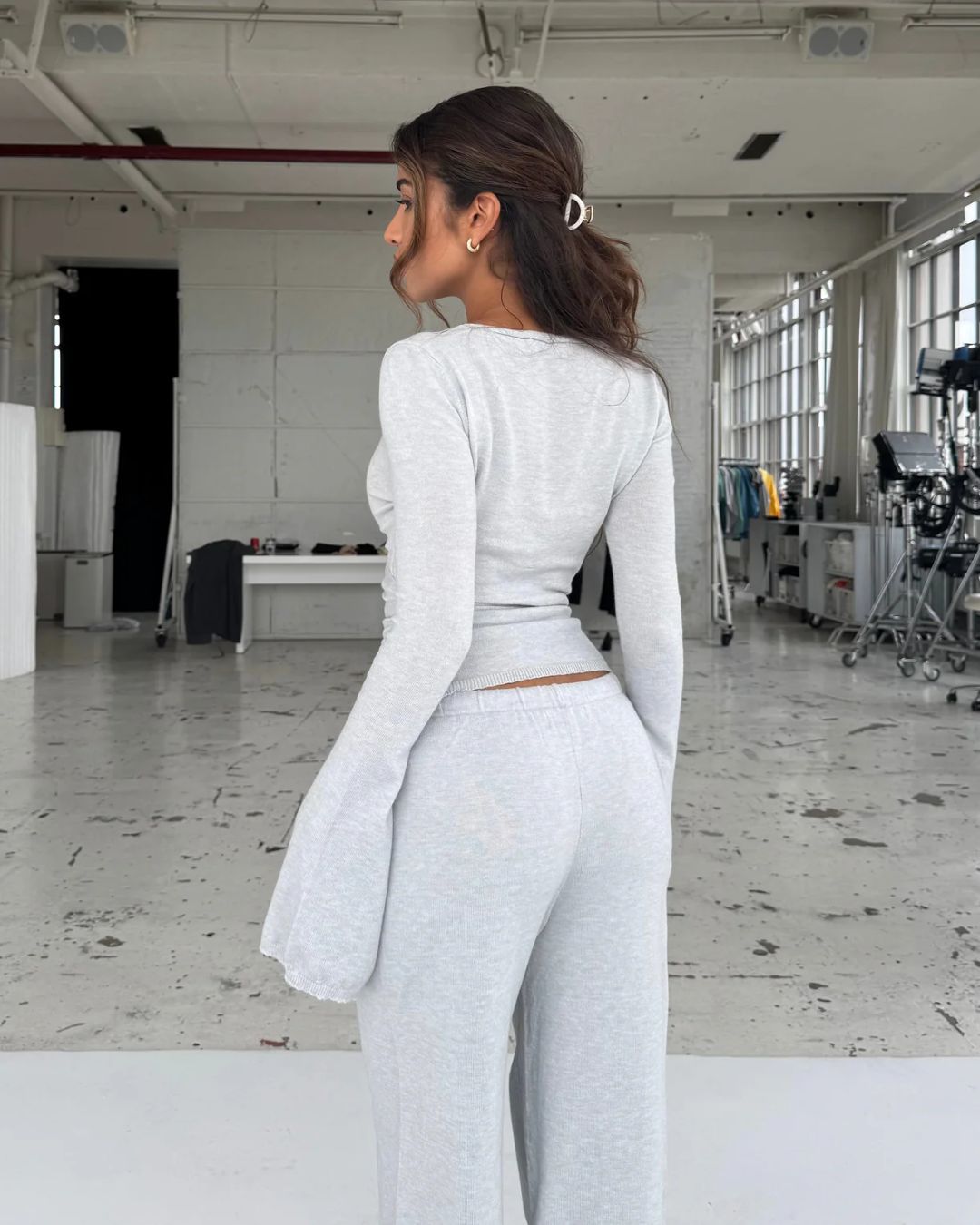 Ballet Wrap Knitwear Set