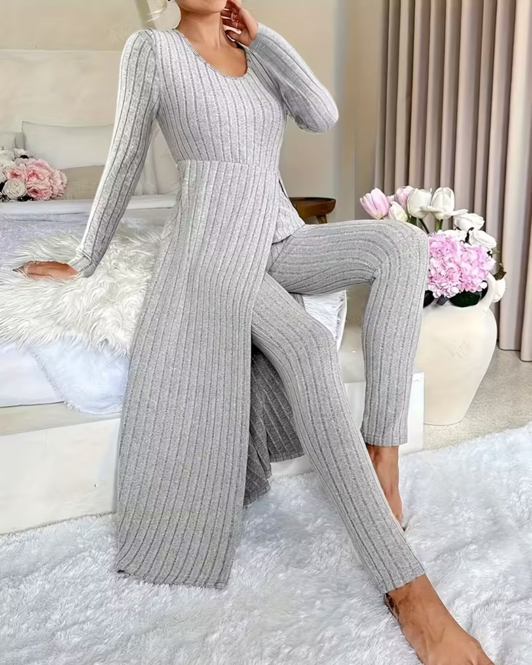 Monetelle Split Sleeve Ensemble