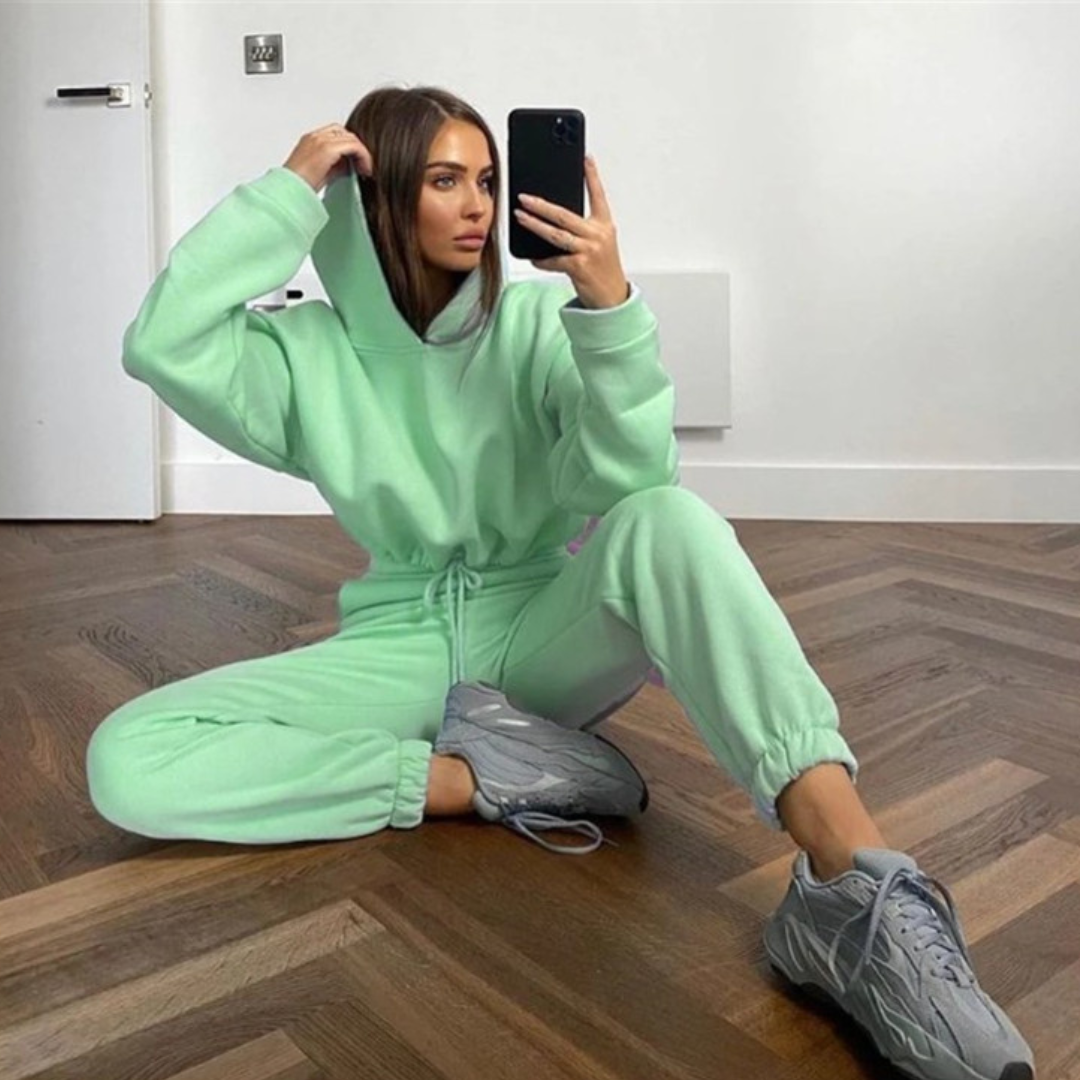 Chic Hooded Lounge Set