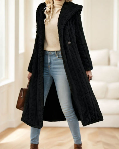 Veloria Noir Timeless Long Coat