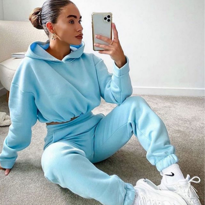 Chic Hooded Lounge Set