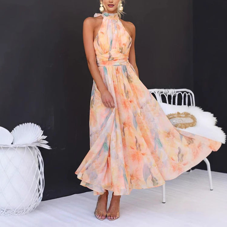 Solara Backless Maxi Dress