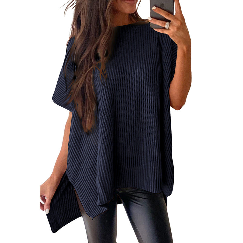 Refined Waffle Knit Tee