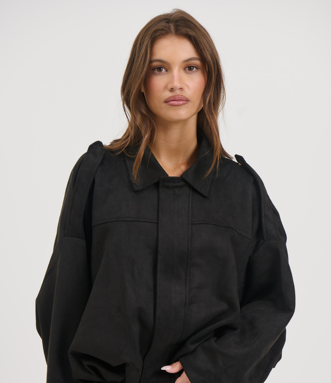 Crux Women's Suede Bomber