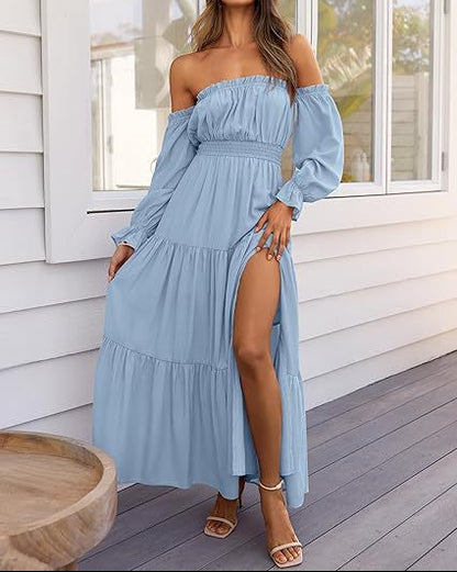 Aurelia Layered Maxi Skirt