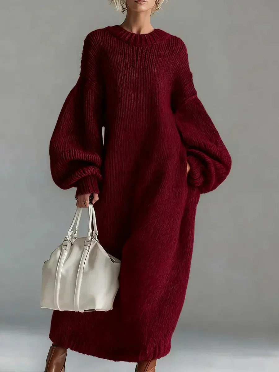 Refined Maxi Knit Dress