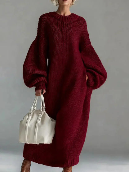 Refined Maxi Knit Dress