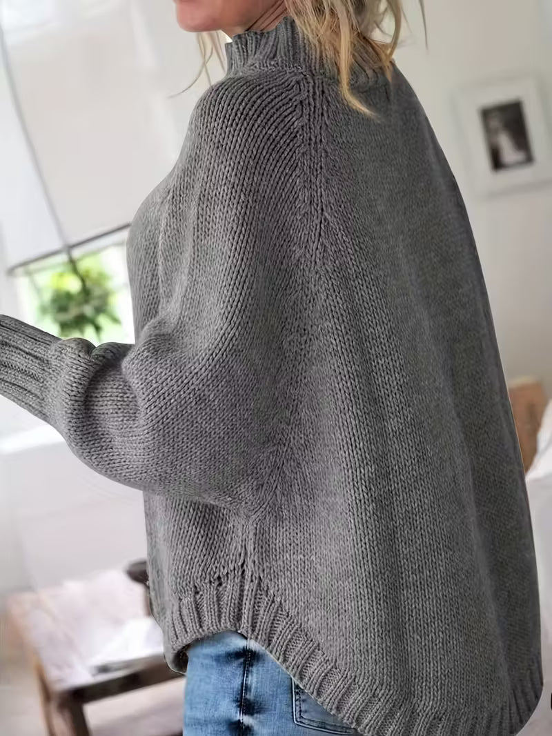 Cozy Oversized Cable Knit Sweater