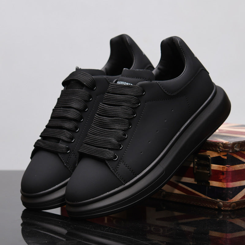 AeroLuxe Leather Trainers