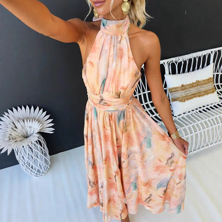 Solara Backless Maxi Dress