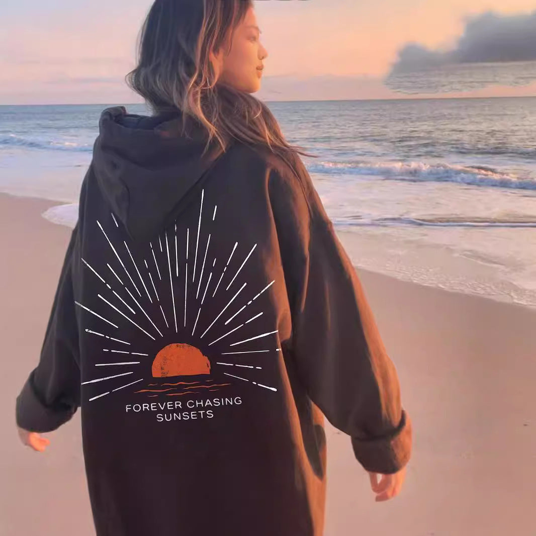 Forever Chasing Sunsets Sweater