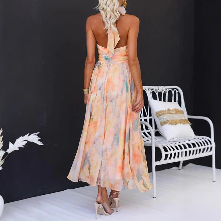 Solara Backless Maxi Dress