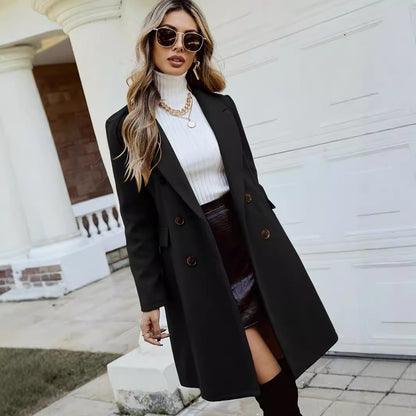 ClassicLuxe Wool Blend Coat