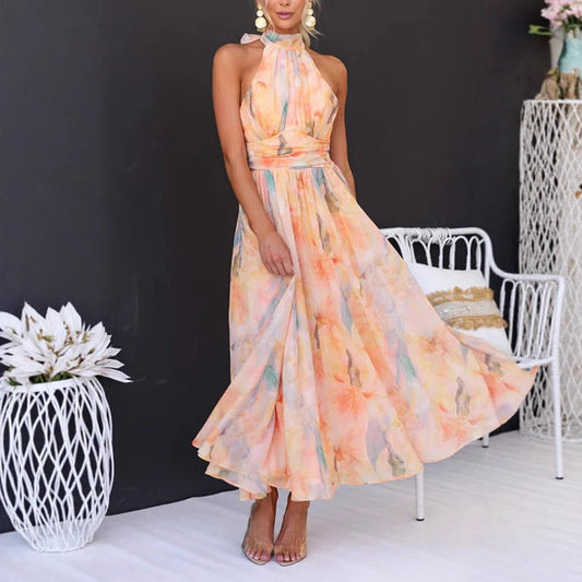 Solara Backless Maxi Dress