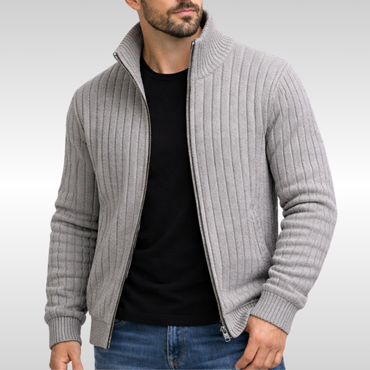 The Rowe Zip Cardigan