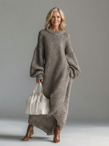 Refined Maxi Knit Dress