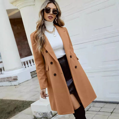ClassicLuxe Wool Blend Coat