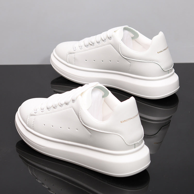 AeroLuxe Leather Trainers