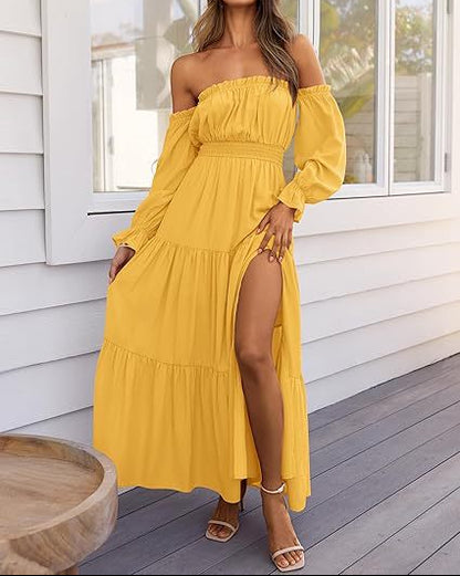 Aurelia Layered Maxi Skirt