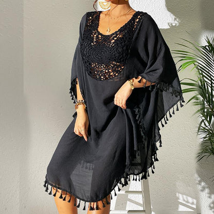 Chic Crochet Beach Cover-Up