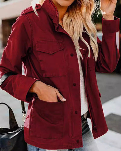 Effortless Edge Zip Jacket