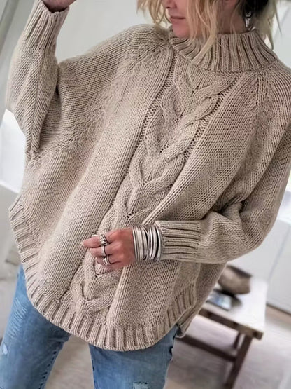 Cozy Oversized Cable Knit Sweater