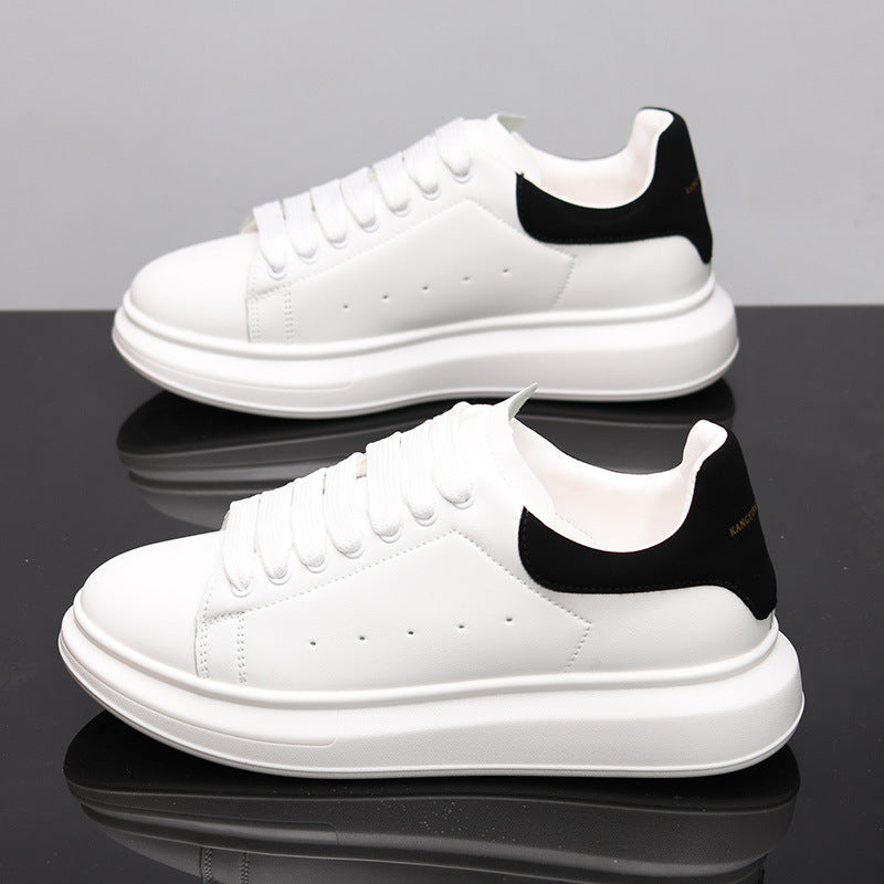 AeroLuxe Leather Trainers