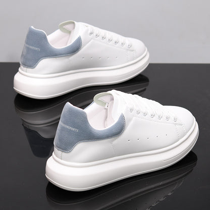 AeroLuxe Leather Trainers