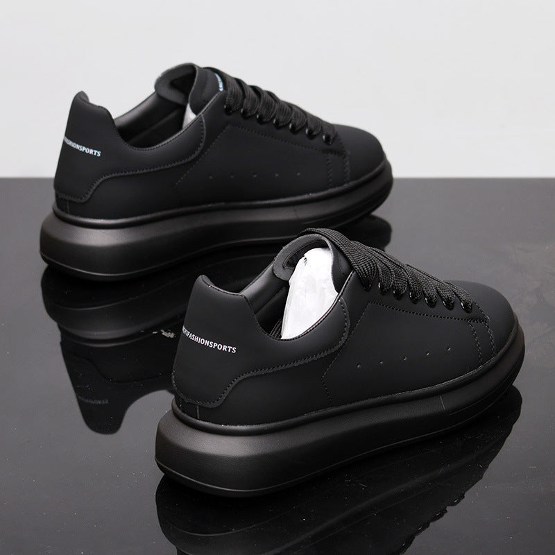 AeroLuxe Leather Trainers