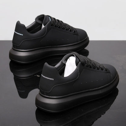 AeroLuxe Leather Trainers