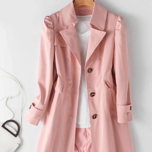 Elara Slim Trench Coat