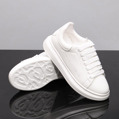 AeroLuxe Leather Trainers