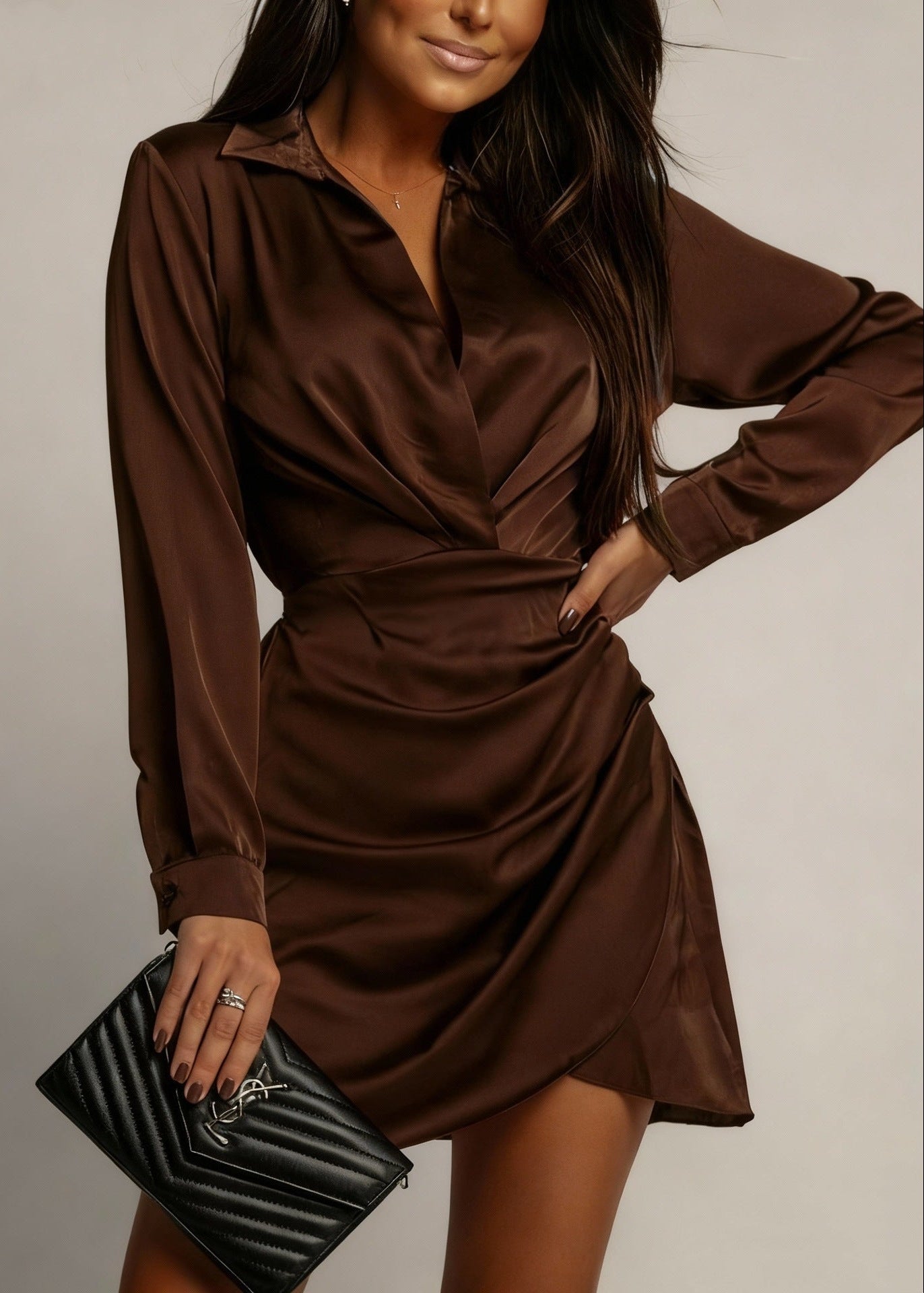Verona Satin Dress