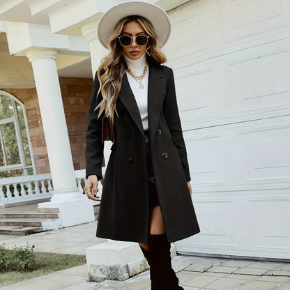 ClassicLuxe Wool Blend Coat