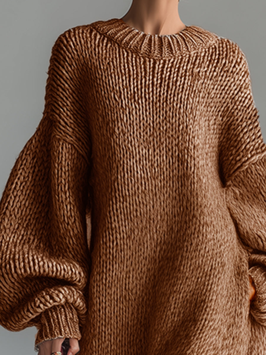 Refined Maxi Knit Dress